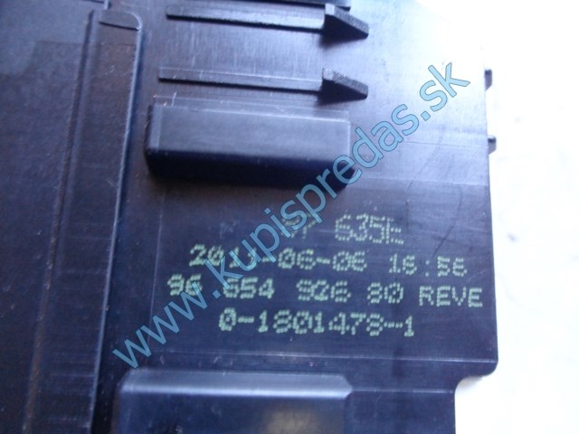 poistková skrinka na citroen c4 1,6, 9665492680